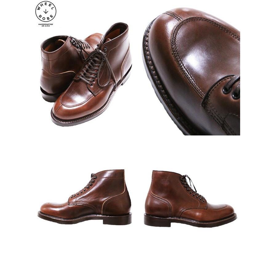 WHEEL ROBE（ウィールローブ） 　#15060　モックトゥブーツ　5"SPLIT MOC TOE BOOTS　 Last #314 　 HORWEEN CHROMEXCEL 　 ワークブーツ 　 アメカジ  … | WHEEL ROBE | 03