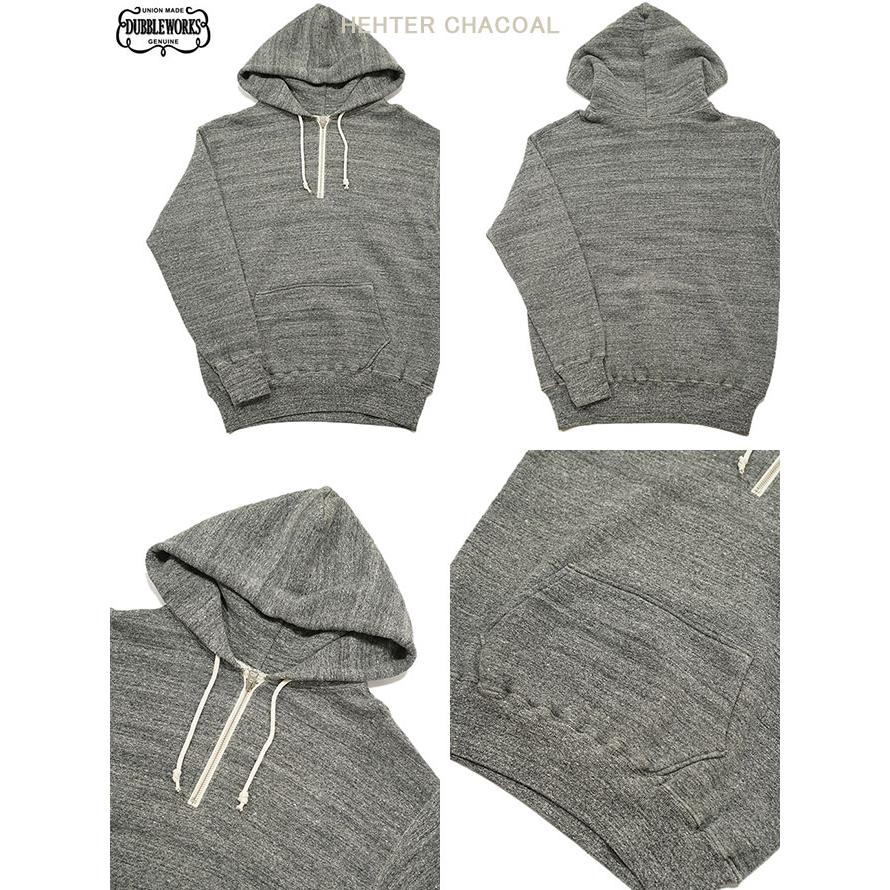 ダブルワークス　DUBBLEWORKS　161-86012　吊り編みハーフジップスウェットパーカー　 Tsuriami Harf Zip Sweat Parka   パーカー   アメカジ   メンズ | DUBBLEWORKS | 03