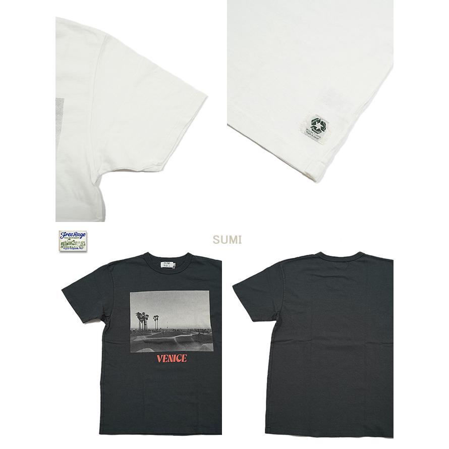 フリーレイジ　FREE RAGE　224BC773-A　プリントTシャツ  [ VENICE ]   Tシャツ   アメカジ   メンズ | free rage | 02