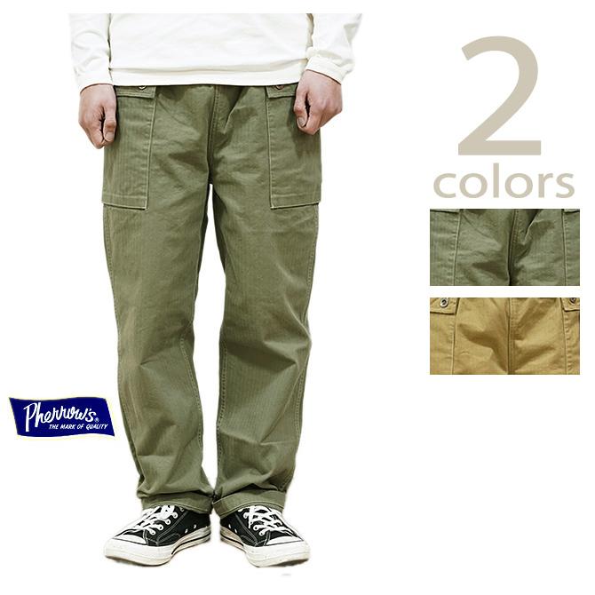 Pherrow's（フェローズ） 25S-PMEP1 M-44 HERRINGBONE PANTS U.S.M.C
