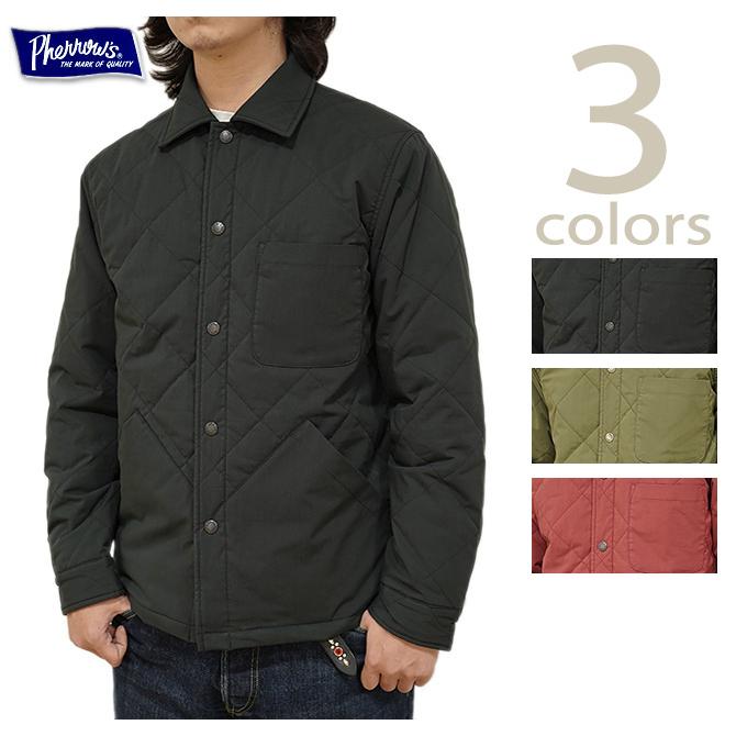 Pherrow's（フェローズ） Pherrow's 24W-PQS1 キルトシャツジャケット