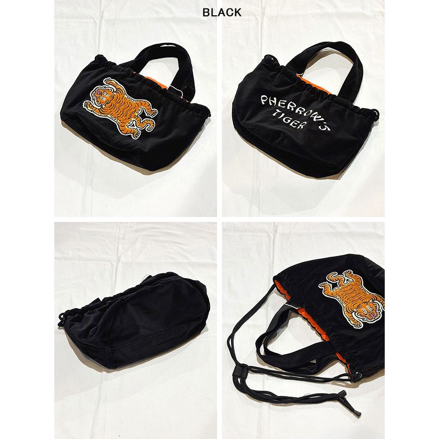フェローズ　Pherrow's　26W-PSVB1　別珍巾着バッグ　[ Tibetan Tiger ]　トートバッグ  アメカジ　メンズ | Pherrow's | 01