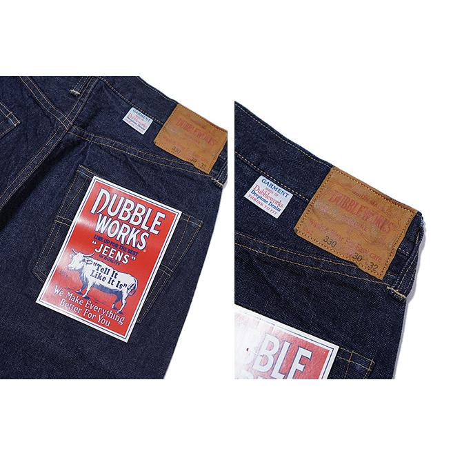 DUBBLEWORKS（ダブルワークス） 　330-OW 13.76oz クラシックストレートジーンズ　 CLASSIC STRAIGHT   One Wash   ジーンズ   アメカジ   メンズ | DUBBLEWORKS | 03