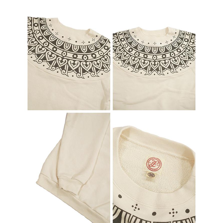 フルカウント FULLCOUNT 3764 トライバルパターンスウェット  Tribal Pattern Sweatshirts   雪柄スウェット   スウェット   アメカジ   メンズ | FULLCOUNT | 03