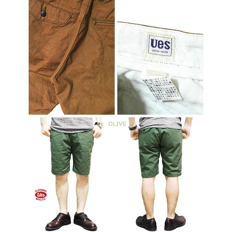 UES（ウエス）  45D ワークショーツ  ハーフパンツ   アメカジ   メンズ | UES | 08