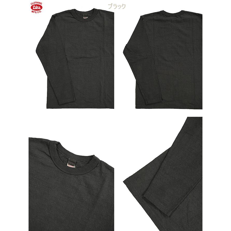 ウエス UES 602301 8番スラブネップ長袖Tシャツ  Long Sleeve T-Shirts   スウェット   アメカジ   メンズ | UES | 03