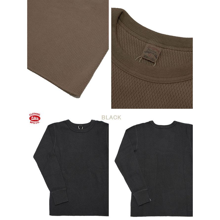 ウエス　UES　60WH　ダブルハニカムサーマル　 [ Heavy Thermal ]　長袖Tシャツ　カットソー　アメカジ　メンズ | UES | 02
