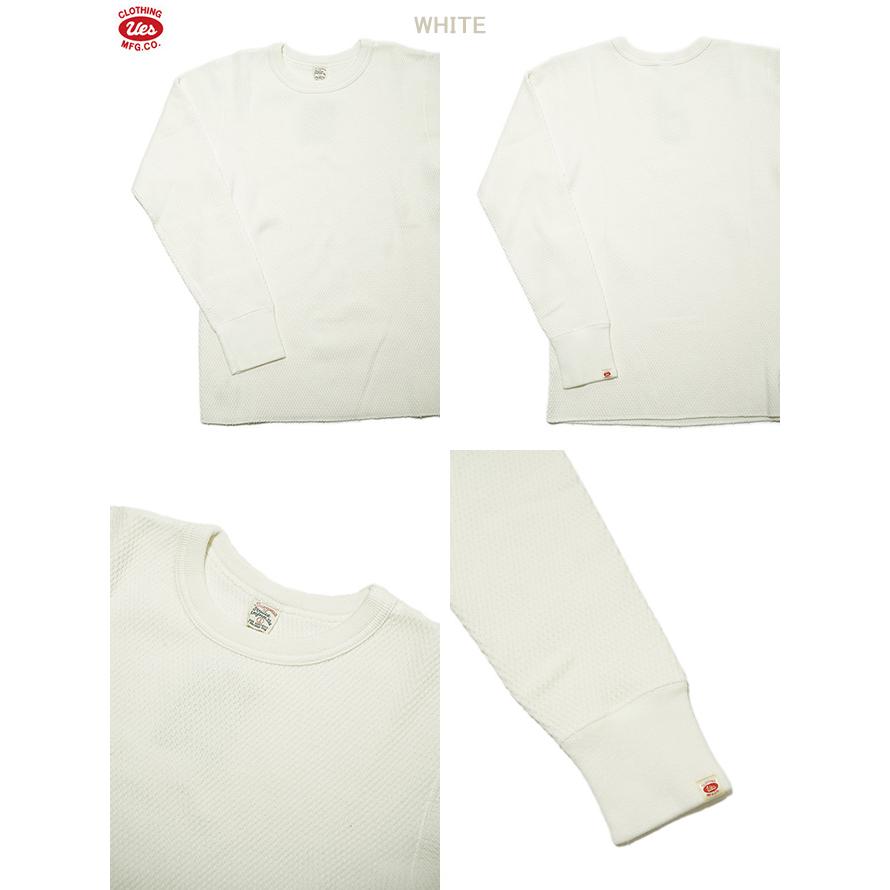 ウエス　UES　60WH　ダブルハニカムサーマル　 [ Heavy Thermal ]　長袖Tシャツ　カットソー　アメカジ　メンズ | UES | 04