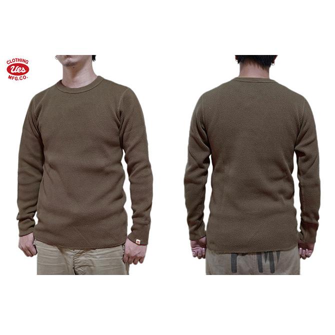 ウエス　UES　60WH　ダブルハニカムサーマル　 [ Heavy Thermal ]　長袖Tシャツ　カットソー　アメカジ　メンズ | UES | 07