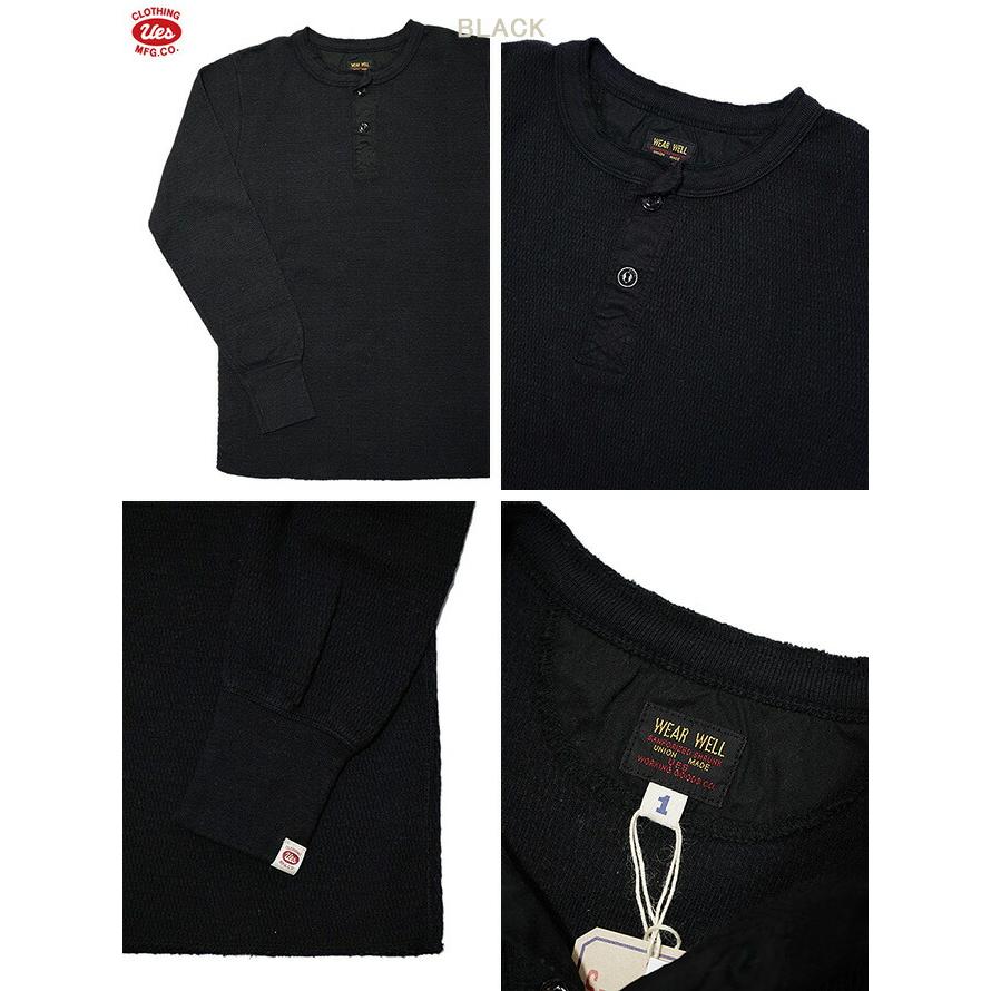 UES（ウエス）  61T　長袖サーマルヘンリーネックTシャツ  REGULAR 　 長袖Tシャツ   カットソー   アメカジ   メンズ | UES | 02