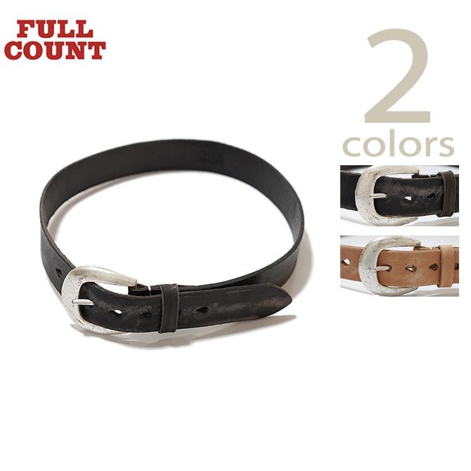 FULLCOUNT（フルカウント）  6210 ワイルドレザーベルト　 Wild Leather Belt   ベルト   アメカジ   メンズ | FULLCOUNT