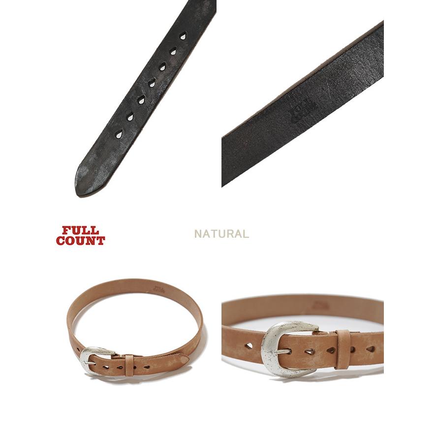 FULLCOUNT（フルカウント）  6210 ワイルドレザーベルト　 Wild Leather Belt   ベルト   アメカジ   メンズ | FULLCOUNT | 02