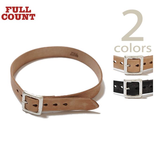 FULLCOUNT（フルカウント）  6211 ワイルドレザーギャリソンベルト　 Wild Leather Garrison Belt   ベルト   アメカジ   メンズ | FULLCOUNT