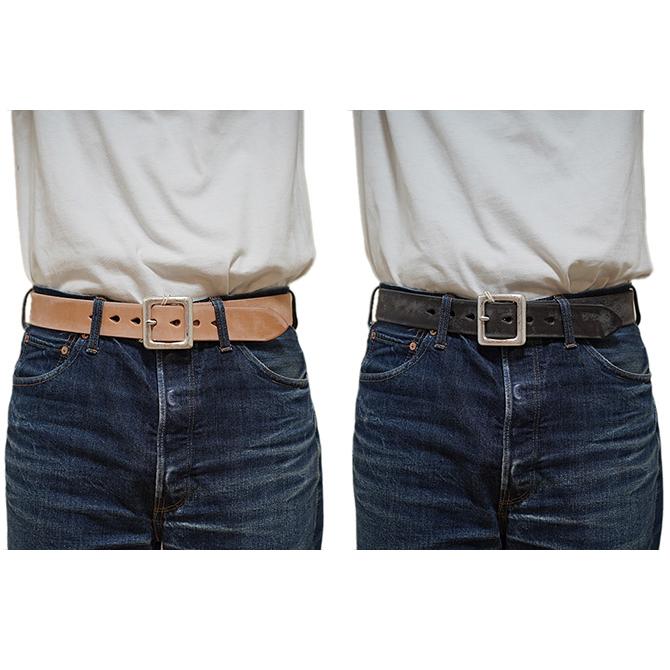 FULLCOUNT（フルカウント）  6211 ワイルドレザーギャリソンベルト　 Wild Leather Garrison Belt   ベルト   アメカジ   メンズ | FULLCOUNT | 04