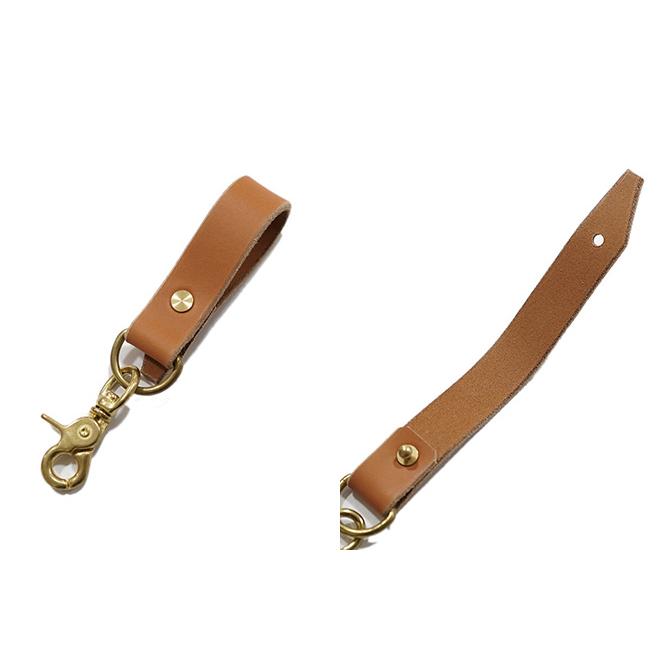 フルカウント　FULLCOUNT　6500　Leather Utility Clip [ CAMEL ]　アメカジ　メンズ | FULLCOUNT | 01