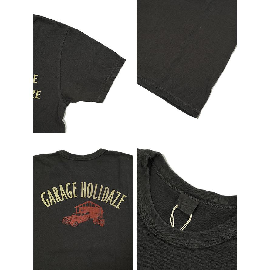 UES（ウエス）  652311 プリントTシャツ　 GARAGE HOLIDAZE   半袖Tシャツ   カットソー   アメカジ   メンズ | UES | 02