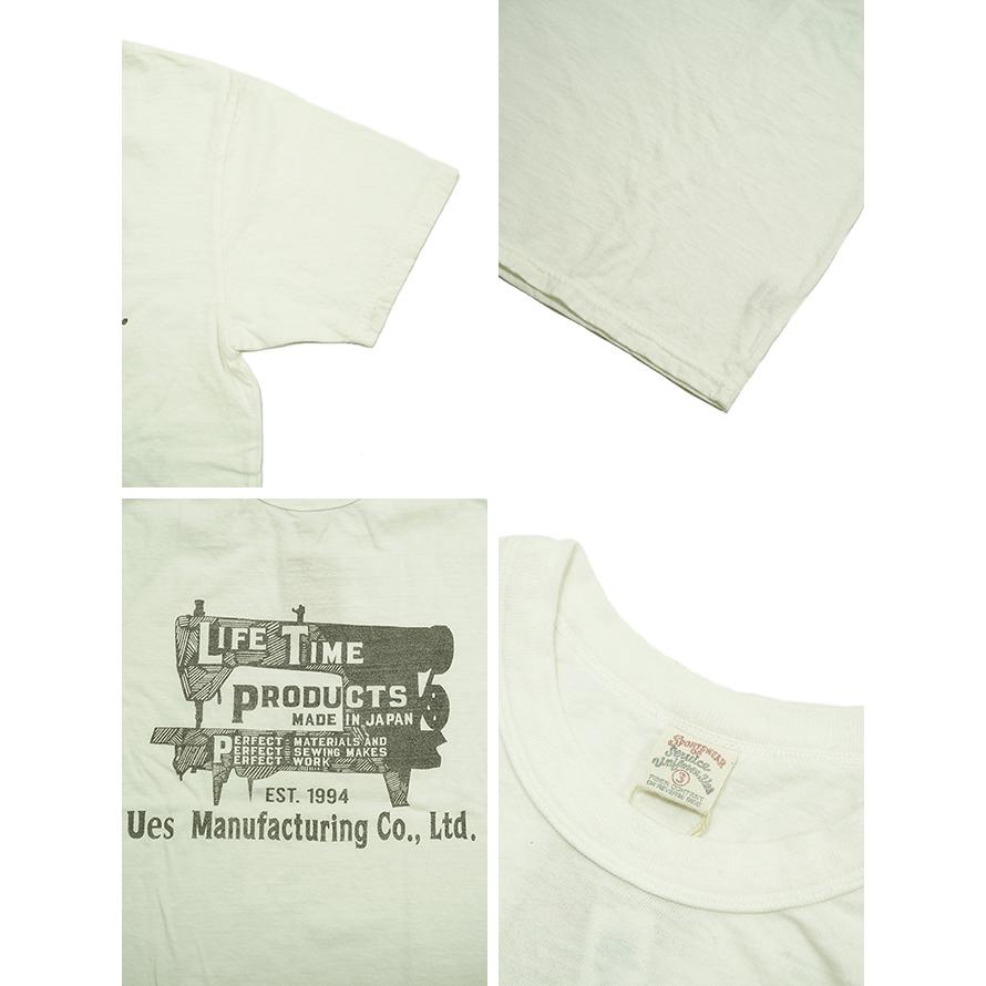 ウエス　UES　652503　プリントTシャツ　[ SEWING MACHINE ]　半袖Tシャツ　カットソー　アメカジ　メンズ | UES | 06
