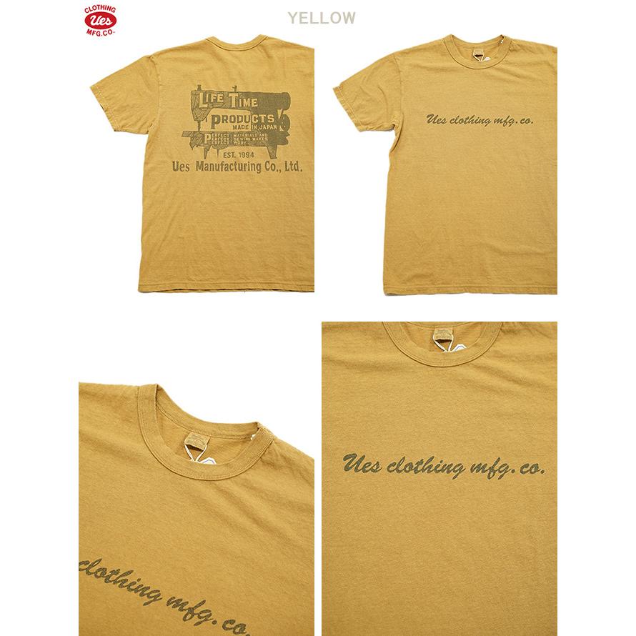 ウエス　UES　652503　プリントTシャツ　[ SEWING MACHINE ]　半袖Tシャツ　カットソー　アメカジ　メンズ | UES | 07