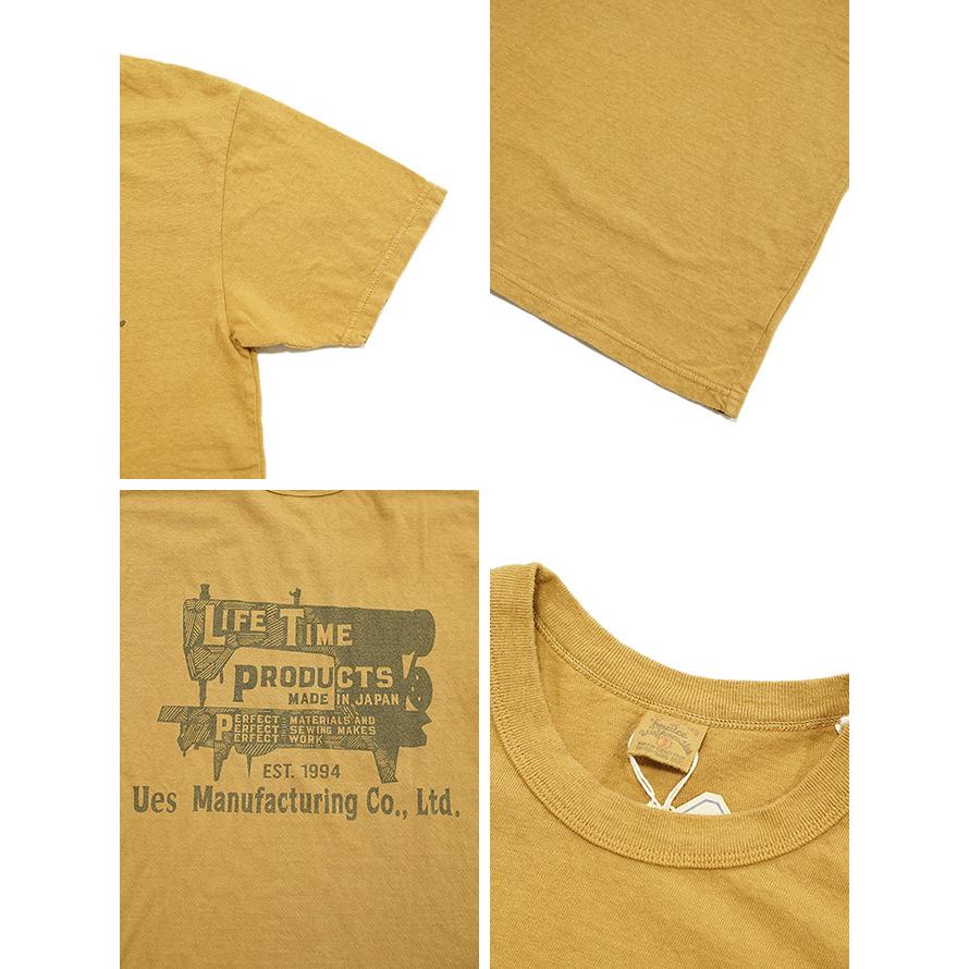 ウエス　UES　652503　プリントTシャツ　[ SEWING MACHINE ]　半袖Tシャツ　カットソー　アメカジ　メンズ | UES | 08
