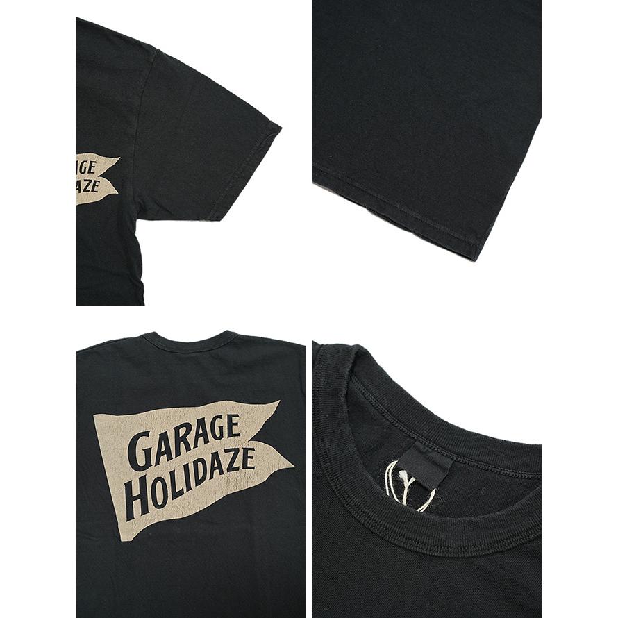 ウエス　UES　652506　プリントTシャツ　[ GARAGE HOLIDAZE ]　半袖Tシャツ　カットソー　アメカジ　メンズ | UES | 02