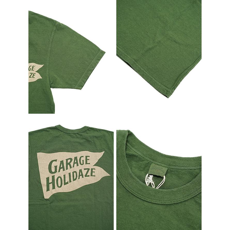 ウエス　UES　652506　プリントTシャツ　[ GARAGE HOLIDAZE ]　半袖Tシャツ　カットソー　アメカジ　メンズ | UES | 04