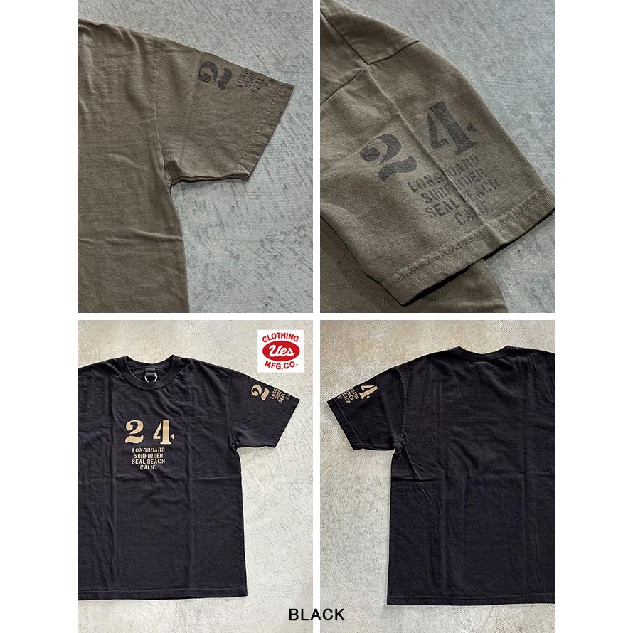 ウエス　UES　652603　プリントTシャツ　[ 24 LONGBOARD SST ]　半袖Tシャツ　カットソー　アメカジ　メンズ | UES | 02
