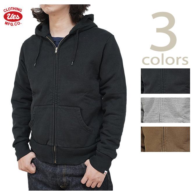 ウエス　UES　72ZP-RF　スウェットZIPパーカー　 Zip Sweat Parka   パーカー   アメカジ   メンズ | UES