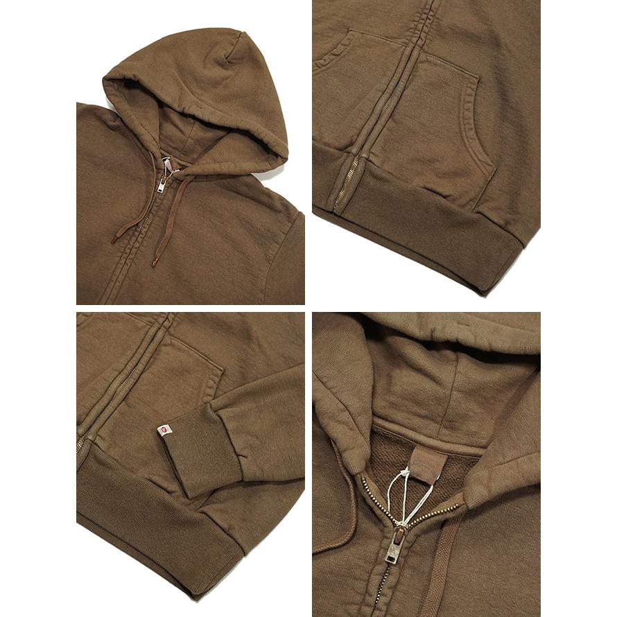 ウエス　UES　72ZP-RF　スウェットZIPパーカー　 Zip Sweat Parka   パーカー   アメカジ   メンズ | UES | 06