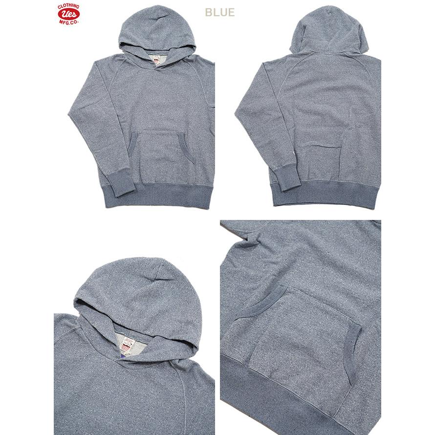 ウエス　UES　73RIND　リサイクルインディゴパーカー　[ Indigo Sweat Parka ]   パーカー   アメカジ   メンズ | UES | 01