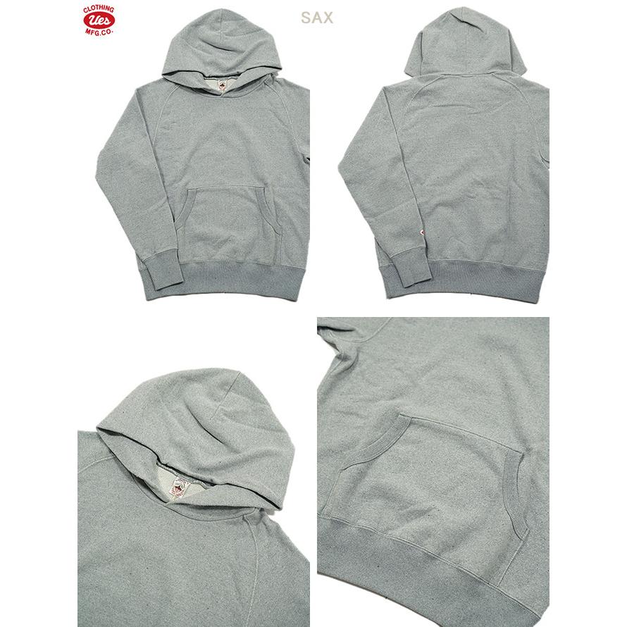 ウエス　UES　73RIND　リサイクルインディゴパーカー　[ Indigo Sweat Parka ]   パーカー   アメカジ   メンズ | UES | 03