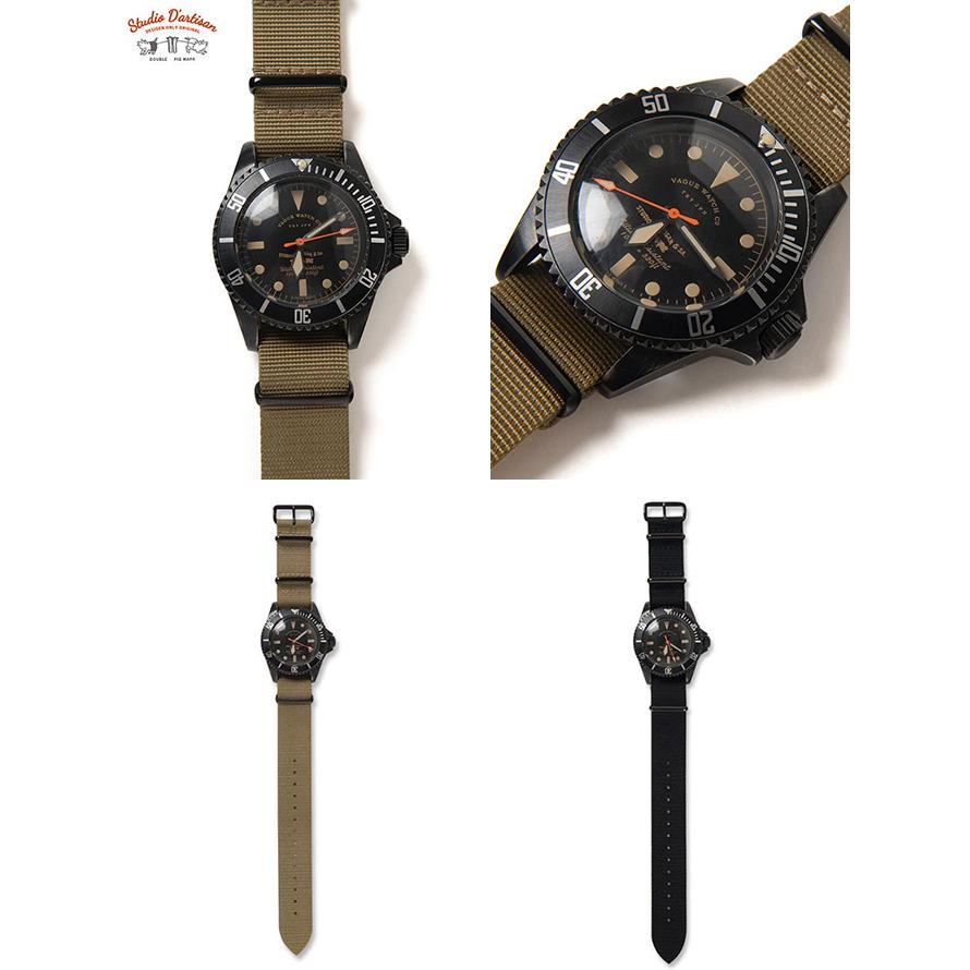 ステュディオダルチザン　STUDIO D'ARTISAN　7587　ダイバーズウォッチ [ Collaboration Diver's Watch ] [ VAGUE WATCH Co. ]　時計　アメカジ   メンズ | STUDIO D'ARTISAN | 01