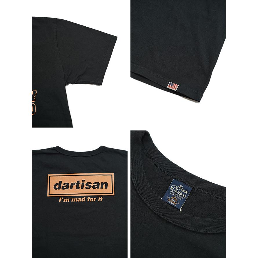 ステュディオダルチザン　STUDIO D'ARTISAN　8144B　USAコットンプリントTシャツ　[ ROCK BAND ]　半袖Tシャツ　カットソー　アメカジ　メンズ | STUDIO D'ARTISAN | 04