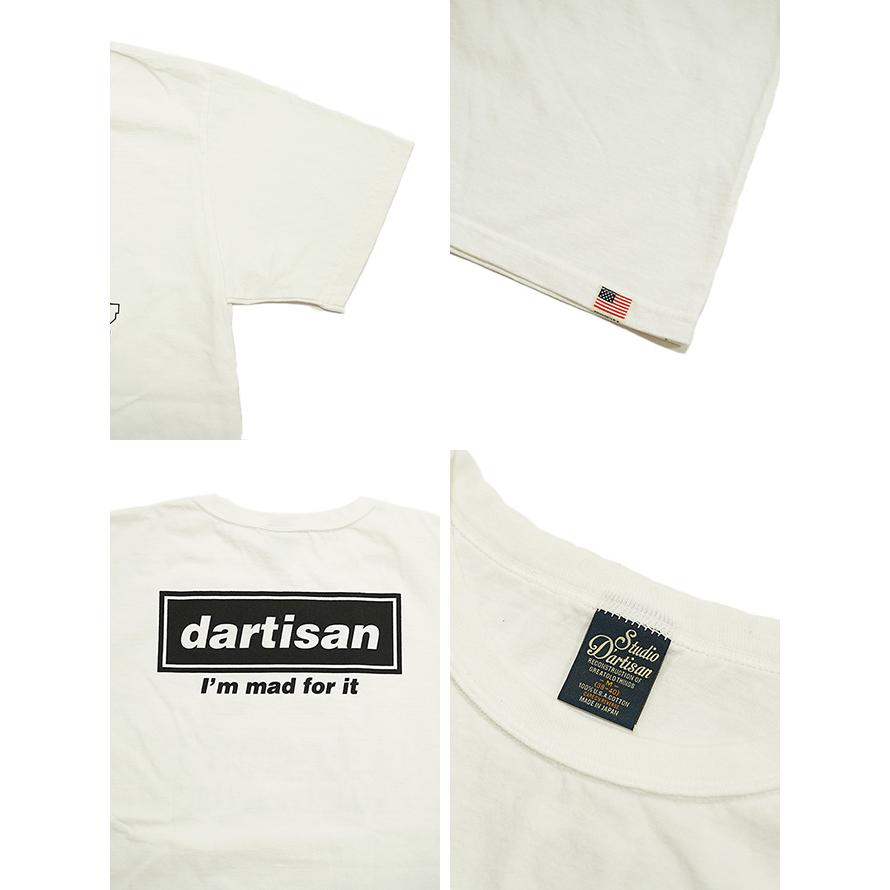 ステュディオダルチザン　STUDIO D'ARTISAN　8144B　USAコットンプリントTシャツ　[ ROCK BAND ]　半袖Tシャツ　カットソー　アメカジ　メンズ | STUDIO D'ARTISAN | 06