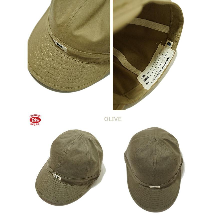 UES（ウエス）  822201 トラベラーキャップ  Work Cap   アメカジ   メンズ   帽子 | UES | 05