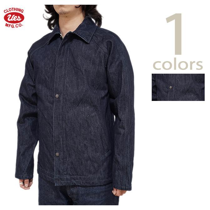 UES ウエス UES 912502 ナイロンデニムコーチジャケット [ Nylon Denim