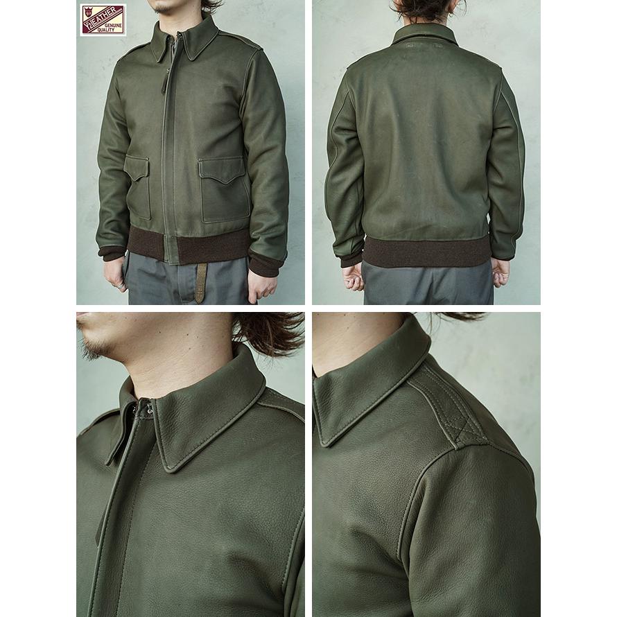 ワイツーレザー　Y'2 LEATHER　A-2SP　TYPE A-2 Deer Skin 鹿革　限定モデル　レザージャケット　革ジャン |  | 01