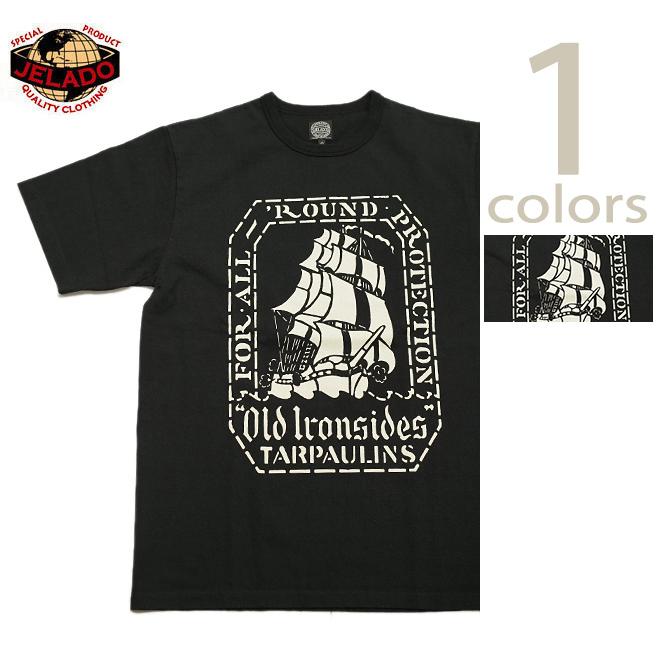 ジェラード　JELADO　AB12232　プリントTシャツ [ Tarpaulins Tee ]   半袖Tシャツ   カットソー   アメカジ   メンズ | JELADO