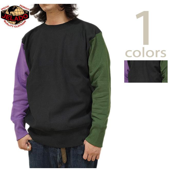 ジェラード　JELADO　AB12237　Reverse Weave Crew Neck Sweat　[ Crazy Up ] [ Crazy Pattern ]　スウェット   アメカジ   メンズ | JELADO