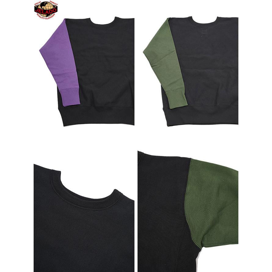 ジェラード　JELADO　AB12237　Reverse Weave Crew Neck Sweat　[ Crazy Up ] [ Crazy Pattern ]　スウェット   アメカジ   メンズ | JELADO | 01