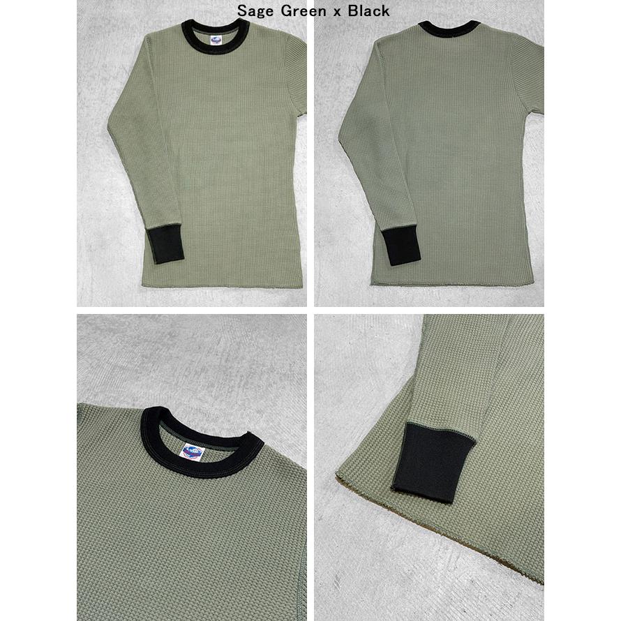 ジェラード　JELADO　AB23210　10/- MEGA ツートンクルーネックメガサーマル　[ ATHLETIC BRAND ]　長袖Tシャツ　ロンTee　アメカジ　メンズ | JELADO | 03