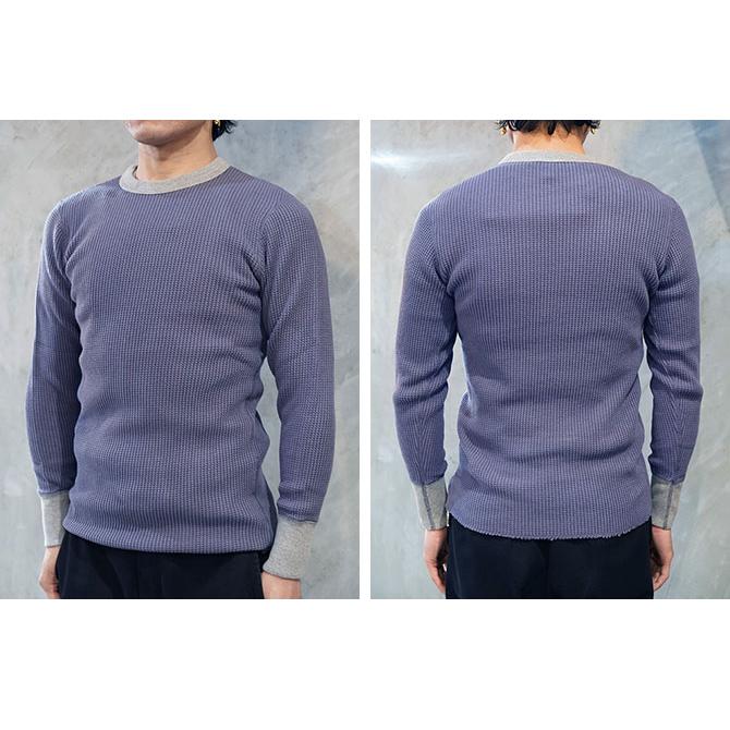 ジェラード　JELADO　AB23210　10/- MEGA ツートンクルーネックメガサーマル　[ ATHLETIC BRAND ]　長袖Tシャツ　ロンTee　アメカジ　メンズ | JELADO | 04
