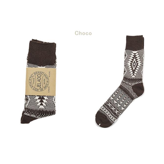 ジェラード　JELADO　AB94622　ネイティブ柄ジャガード編みソックス  Salem Sox　アメカジ　メンズ　靴下 | JELADO | 04
