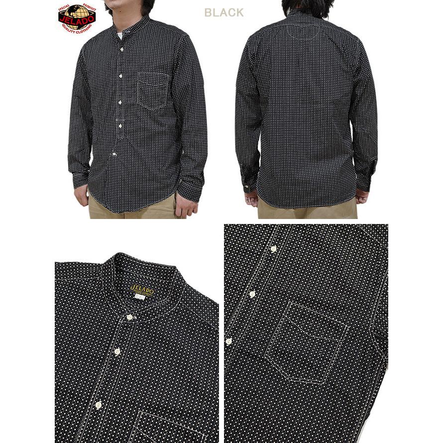 JELADO（ジェラード）  AG81121 バンドカラーシャツ　 Ellis   アメカジ   メンズ   長袖シャツ | JELADO | 03