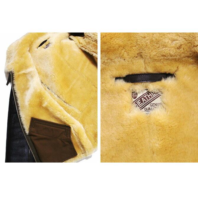 専用 廃盤 美品【Y'2 LEATHER/ワイツーレザー】ムートン Y'2 LEATHER ワイツーレザー ジャケット B-6 COLOMER MOUTON