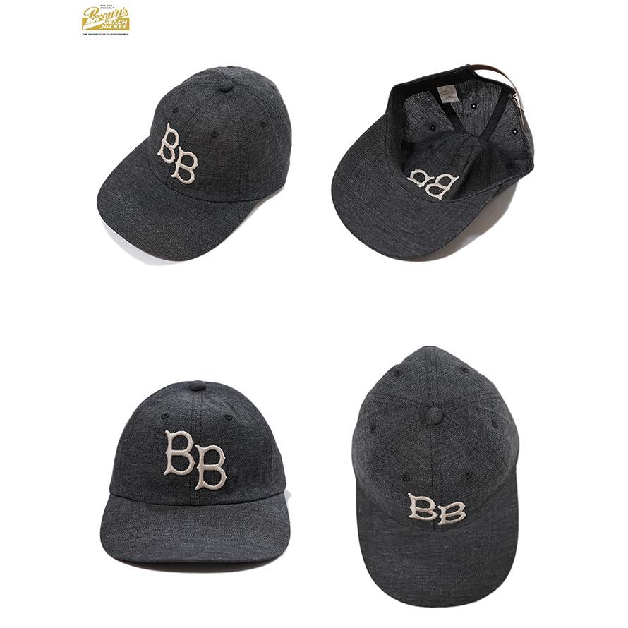 BROWN'S BEACH (ブラウンズビーチ) 　BBJ-014-3　クラシックロゴキャップ　 BBJ Classic Logo Cap   COVERT BLACK   FULLCOUNT   キャップ   アメカジ  … | FULLCOUNT | 01