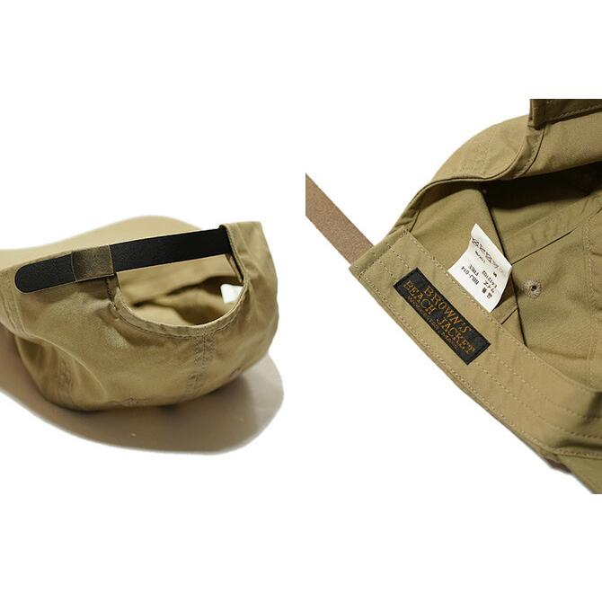 BROWN'S BEACH (ブラウンズビーチ) 　BBJ-014　クラシックロゴキャップ　 BBJ Classic Logo Cap   FULLCOUNT   キャップ   アメカジ   メンズ | FULLCOUNT | 05