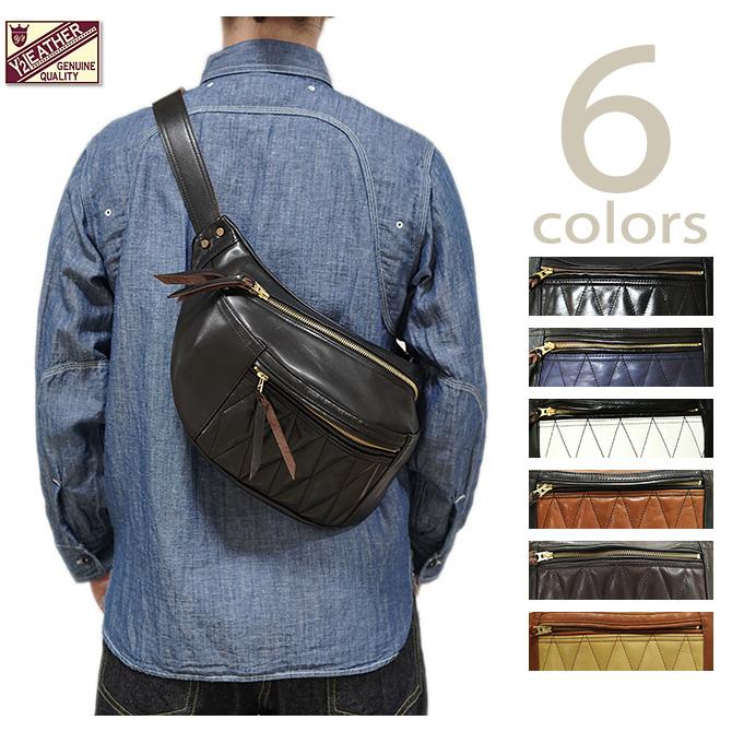 ワイツーレザー Y'2 LEATHER BG-09 ホースハイドウエストバッグ HORSE