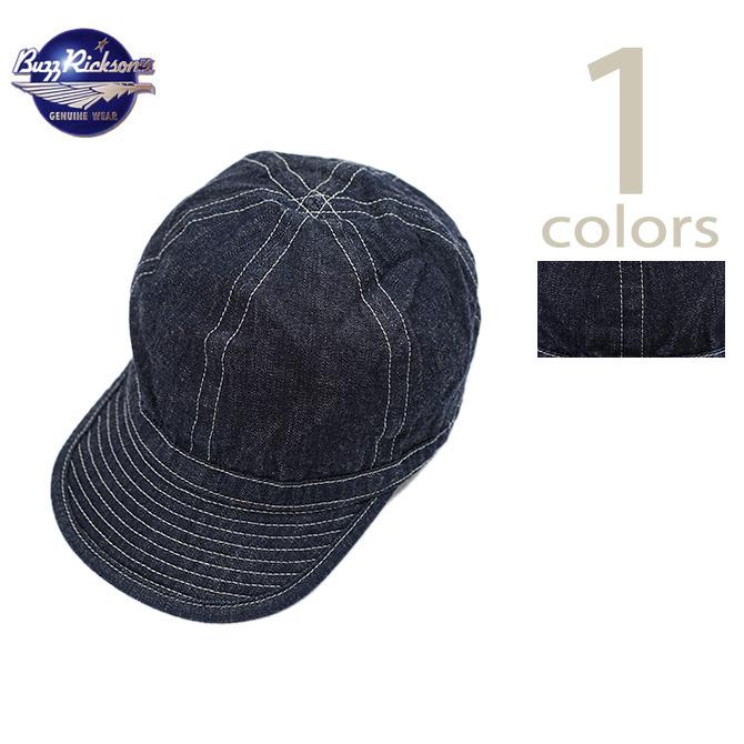 BUZZ RICKSON'S（バズリクソンズ）  BR02308 インディゴデニムアーミーキャップ  HAT,WORKING,DENIM (MOD)   アメカジ   メンズ   帽子 | BUZZ RICKSON'S
