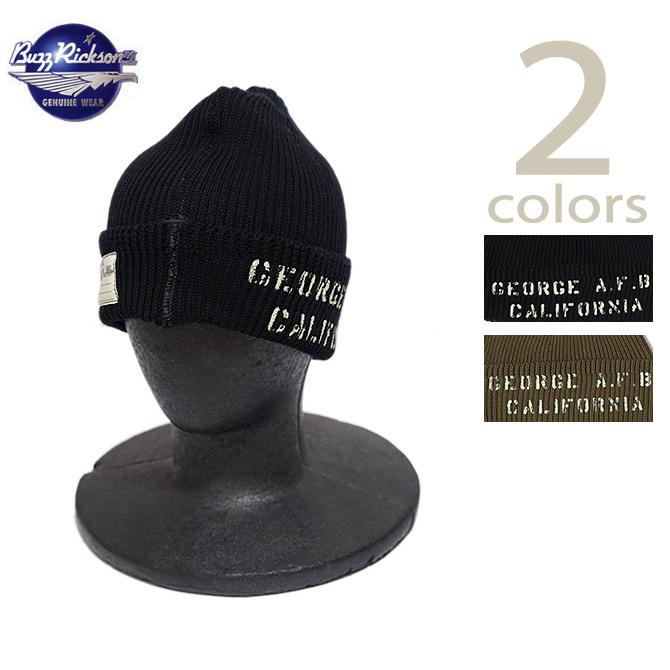 BUZZ RICKSON'S（バズリクソンズ）  BR02734 U.S.N. WATCH CAP  COTTON VERSION   GEORGE A.F.B   アメカジ   メンズ   ニットキャップ | BUZZ RICKSON'S