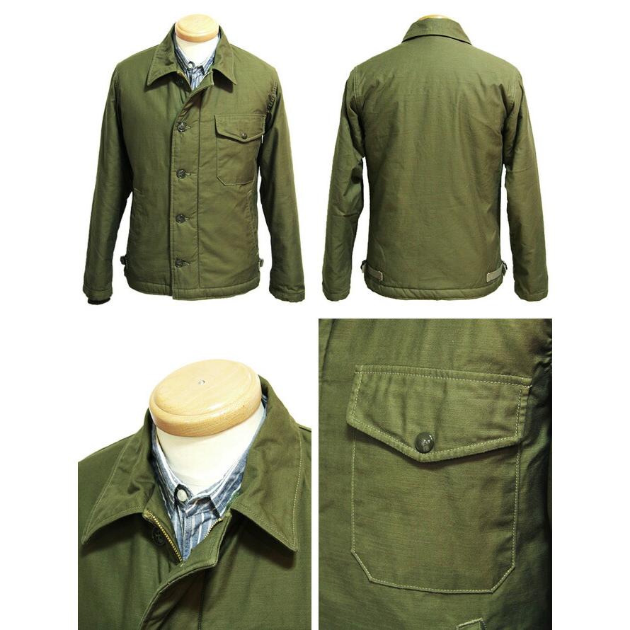 BUZZ RICKSON'S（バズリクソンズ）  BR14956 A-2 DECK JACKET  U.S.NAVY  デッキジャケット 再入荷  アメカジ   メンズ   フライトジャケット   ミリタ… | BUZZ RICKSON'S | 01